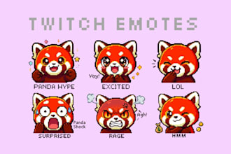 create custom pixel art twitch emotes, sub badges and icons