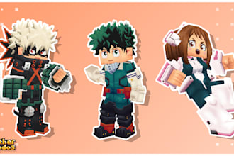 create hytale player skins and characters