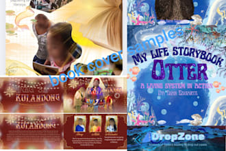 do book cover and theater program booklet design
