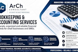 provide professional bookkeeping and accounting support