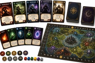 design custom tcg cards trading card game card templates