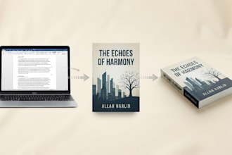 diseño y carga de portadas para publicación independiente completa en amazon KDP