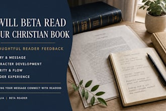 beta read your christian book