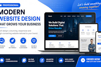 design and develop a high converting modern website on framer dorik tilda carrd