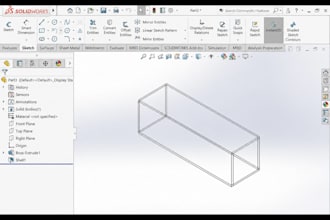design ev battery enclosure, aluminum tray thermal management in solidworks