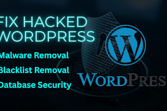 fix hacked wordpress website and remove malware securely