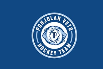 design motivation custom hockey team logo