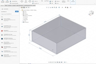 design lithium battery enclosure cell to pack layout, laser cut solidworks file