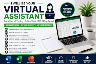 be your data entry expert
