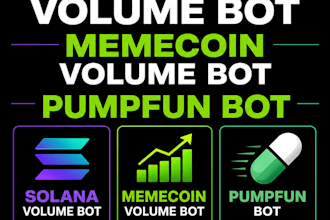 solana volume bot volume bot memecoin solana bot pump fun bot