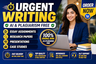 urgently edit and proofread your essay, paper or academic document