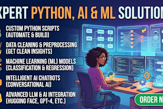 be your python developer and chatbot expert