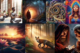 create professional ai art and digital illustrations