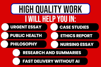 write business, nursing, philosophy, psychology, ethics, sociology essay