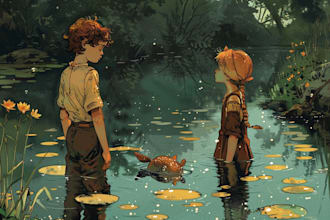 do children comic book design