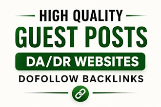 build high quality fashion backlinks through guest posts and outreach