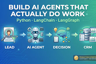 build production ai agents with python, langchain and langgraph