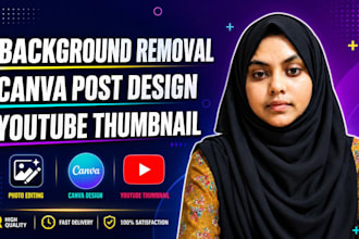 do canva post design and background remove