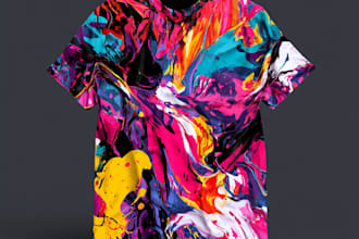 create custom streetwear t shirt design