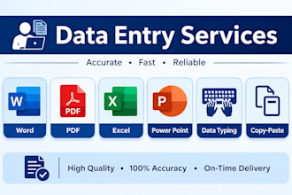 3 hours of data entry, data mining, web research, copy paste