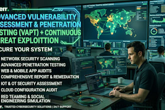conduct a vulnerability assessment and penetration test vapt