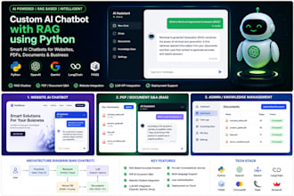 build an ai chatbot with rag using python