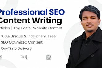 write SEO friendly articles and blogs