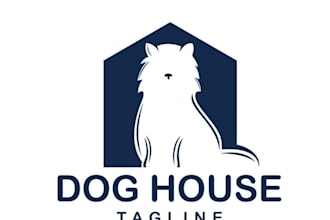 design unique animal logo silhouette