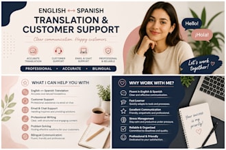 provide professional bilingual customer support