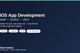 develop native ios apps using swift and swiftui