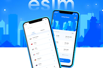 develop esim app, esim website, linphone ap, voip app, esim management app