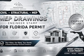 be civil structural engineer mep drawings engineer stamp for florida permit