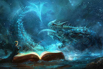 design fantasy book cover