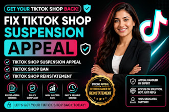 fix tiktok shop suspension appeal tiktok shop ban tiktok shop reinstatement