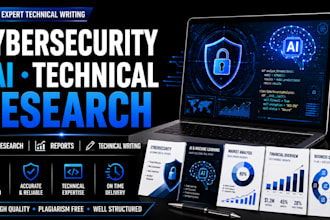 write technical research on cybersecurity, ai, and computer science