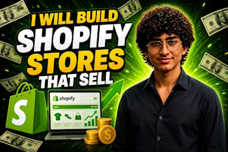 design a shopify store for dropshipping and sales