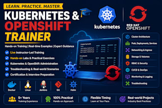 train you in kubernetes and red hat openshift with hands on labs