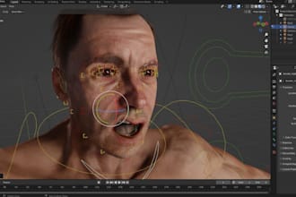 pro rig, fix, and animate 3d model in blender, cc4, cc5, unreal engine, unity