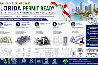 civil structural engineering permit design electric design for florida  permit
