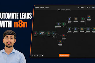 build n8n lead automation and ai agent workflows
