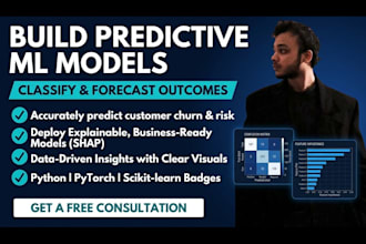 build predictive ml models to classify and forecast outcomes