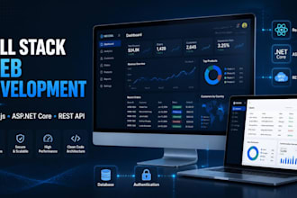 build a full stack web app with react and asp net core