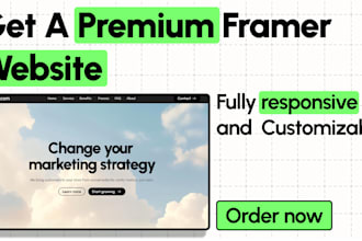 desing and build framer websites