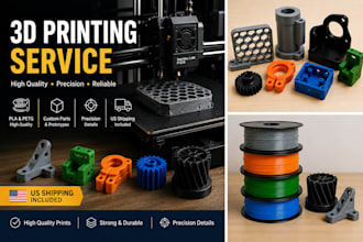 3d print your custom parts and prototypes