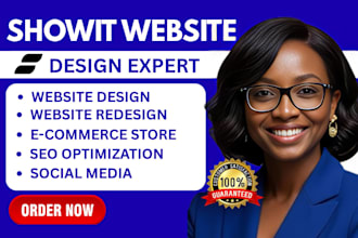 showit website design showit website redesign  showit website template