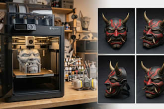 3d print and paint mask ship printed and painted mask helmet 3d armor printing