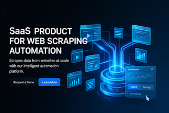 build data scraping, automation, dashboard,and API integration for your business