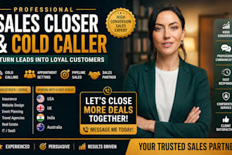 high ticket sales closer insurance cold calling phone caller pipeline sales lead
