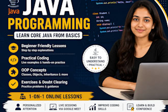 teach java programming and help you with coding projects
