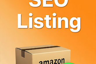amazon product listing SEO and keyword research